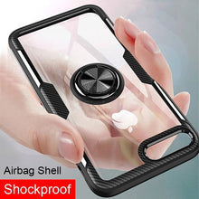 Load image into Gallery viewer, Silicone Holder Ring Case - IPhone