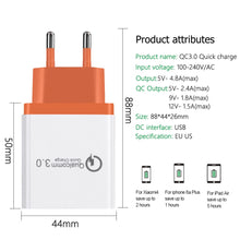 Load image into Gallery viewer, USB Quick charger 3.0