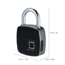 Load image into Gallery viewer, USB Rechargeable Fingerprint Lock