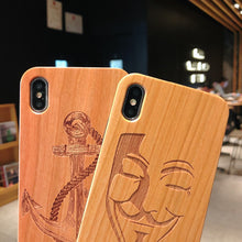 Load image into Gallery viewer, Real Wood Phone Case - iPhone