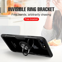 Load image into Gallery viewer, Silicone Holder Ring Case - IPhone